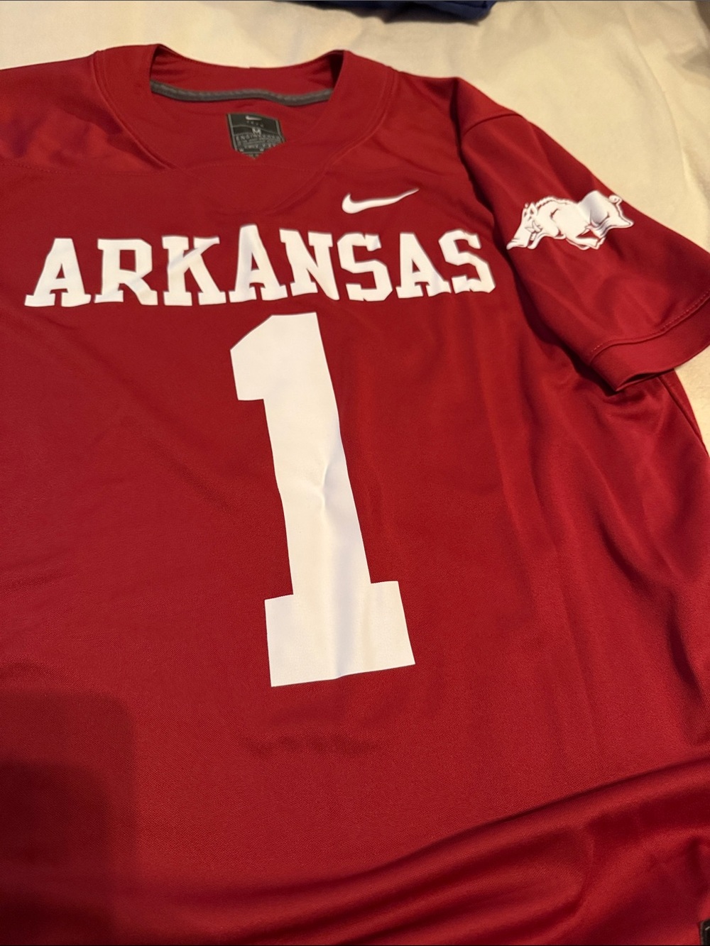 Nike men’s Arkansas #1 Jersey
